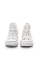 Converse Tenisi inalti alb cu argintiu Stars Hi Baieti