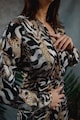 MIAU by Clara Rotescu Loewe állatmintás selyemtartalmú ruha női