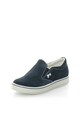 Primigi Pantofi slip-on bleumarin de piele intoarsa Baieti