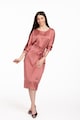 Couture de Marie Раирана рокля с овално деколте Жени