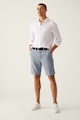 Marks & Spencer Раиран къс панталон с лен Мъже