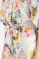 Maison Scotch Puffos ujjú organikuspamut ruha azsúros dizájnnal női