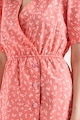 United Colors of Benetton Флорална памучна рокля тип риза Жени