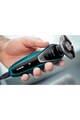 Philips Aparat de ras  S5550/44, Lame Multiprecision, Wet&Dry, LED, Turbo+, Acumulator, 3 capete, Rotire in 5 directii, Trimmer, Groomer nas, Negru Barbati