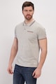Lee Cooper Pamuttartalmú galléros póló kontrasztos részletekkel férfi