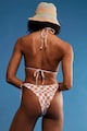 ROXY Check It háromszög fazonú kockás fürdőruhafelső női