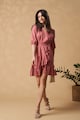 INNES Atelier Bővülő fazonú lenvászon ruha női