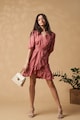 INNES Atelier Bővülő fazonú lenvászon ruha női