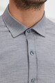 AC&Co Egyszínű lentartalmú ing férfi
