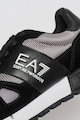 EA7 Pantofi sport low-cut cu insertii din piele intoarsa Femei