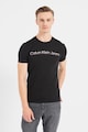CALVIN KLEIN JEANS Тениска с овално деколте и лого Мъже