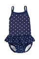 JoJo Maman Bebe Costum de baie intreg bleumarin cu scutec Fete