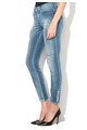 Diesel Blugi super slim fit skinny albastri Skinzee-Zip Femei