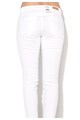 EDC by Esprit Jeansi skinny albi cu terminatii franjurate Femei