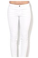 EDC by Esprit Jeansi skinny albi cu terminatii franjurate Femei