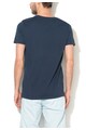 Esprit Tricou bleumarin regular fit cu broderie logo Barbati