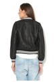 Haily's Haily’s, Jacheta bomber neagra de piele sintetica Daisy Femei