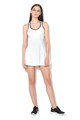 Head Rochie sport scurta alba cu spate decupat Performance Femei