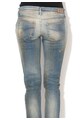 Diesel Blugi skinny albastri cu aspect uzat Grupee Femei