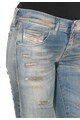 Diesel Blugi skinny albastri cu aspect uzat Grupee Femei