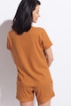 Sofiaman Tricou de casa din amestec de in Cool Flax Femei