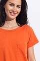 Sofiaman Tricou de casa din amestec de in Cool Flax Femei