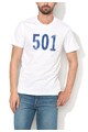 Levi's Tricou alb cu imprimeu 501® Barbati