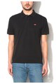 Levi's Tricou polo negru cu logo Barbati