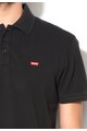 Levi's Tricou polo negru cu logo Barbati