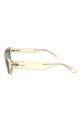 GUESS Uniszex szögletes napszemüveg egyszínű lencsékkel női