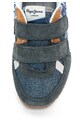 Pepe Jeans London Pantofi sport in nuante de albastru cu benzi velcro Fete