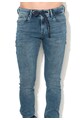 Pepe Jeans London Pantaloni jogger regular fit conici albastri Sprint Barbati