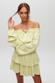 UNDERFLIRTY Къса рокля с голи рамене и флорална шарка Жени
