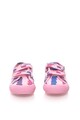 Superga Pantofi sport roz cu imprimeu Fantasy Cotj Fete