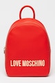 Love Moschino Rucsac de piele ecologica cu logo metalic Femei