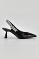 Karl Lagerfeld Кожени обувки с отворена пета с каишка Жени