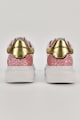 Karl Lagerfeld Кожени спортни обувки с бляскави панели Жени
