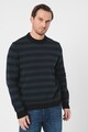 BOSS Amoderos Wool Blend Striped Sweater Barbati