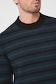 BOSS Amoderos Wool Blend Striped Sweater Barbati