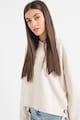 BOSS Eblousa kényelmes fazonú kapucnis pulóver női