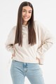 BOSS Eblousa kényelmes fazonú kapucnis pulóver női