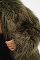HUGO Migara szőrmekabát oldal zsebekkel női