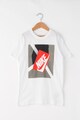 Nike Tricou cu imprimeu logo Athletic Cut Fete