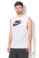 Nike Top sport cu garnituri de plasa Barbati