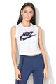 Nike Top crop cu logo Femei