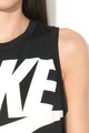 Nike Top crop cu logo Femei