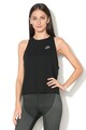 Nike Top crop cu imprimeu logo holografic Femei