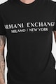 ARMANI EXCHANGE Тениска по тялото с лого Мъже