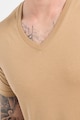 ARMANI EXCHANGE Szűk fazonú póló V-nyakkivágással férfi