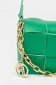 Parigi Чанта през рамо от еко кожа със сплетен дизайн Жени